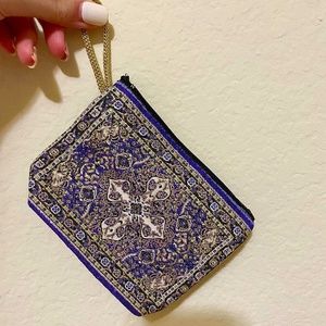 Brand New Purple Coin/Makeup Pouch